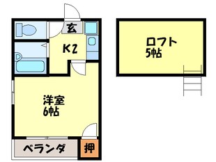 サンプラスパⅡの物件間取画像